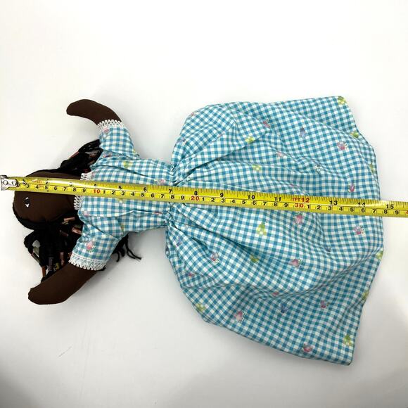 Vintage Jamaica Topsy Turvy Rag Doll Two Dolls in One 15" - Picture 6 of 7